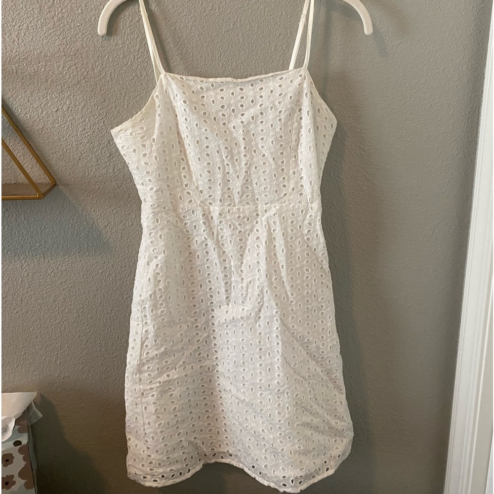 White Eyelet Sundress